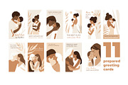 Endless Love – Mother & Child Greeti, a Person Illustration by VasilkovS (Thumbnail 3 of 7)