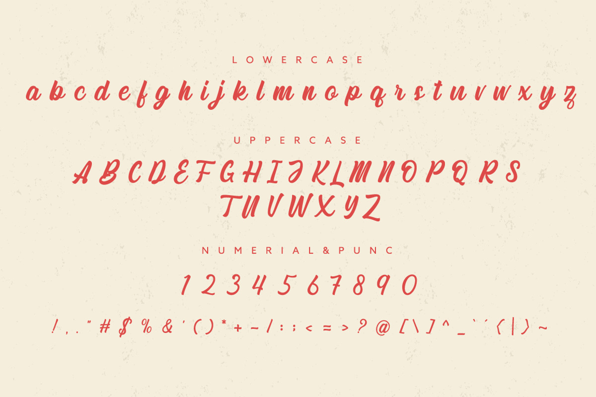 Rhythm - Script Brush Font, a Script Font by Mayofont (Photo 8 of 10)