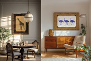 Colonial style Animals posters, an Animal Illustration by Garden in frame (Thumbnail 11 of 11)