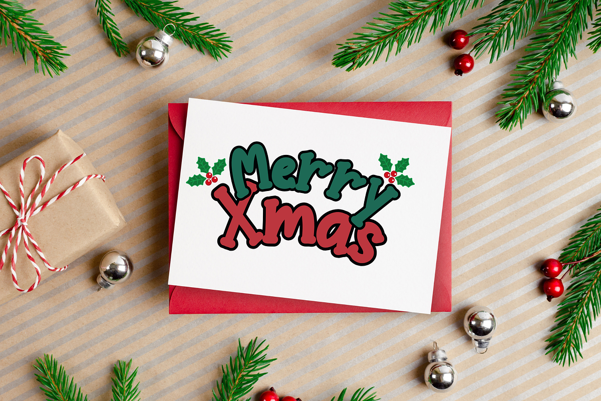 Carolers is a handwritten font, a Handwritten Font by Brown Cupple (Photo 4 of 9)