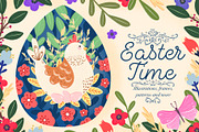 Easter Time, an Animal Illustration by Alina Sh (Thumbnail 1 of 7)