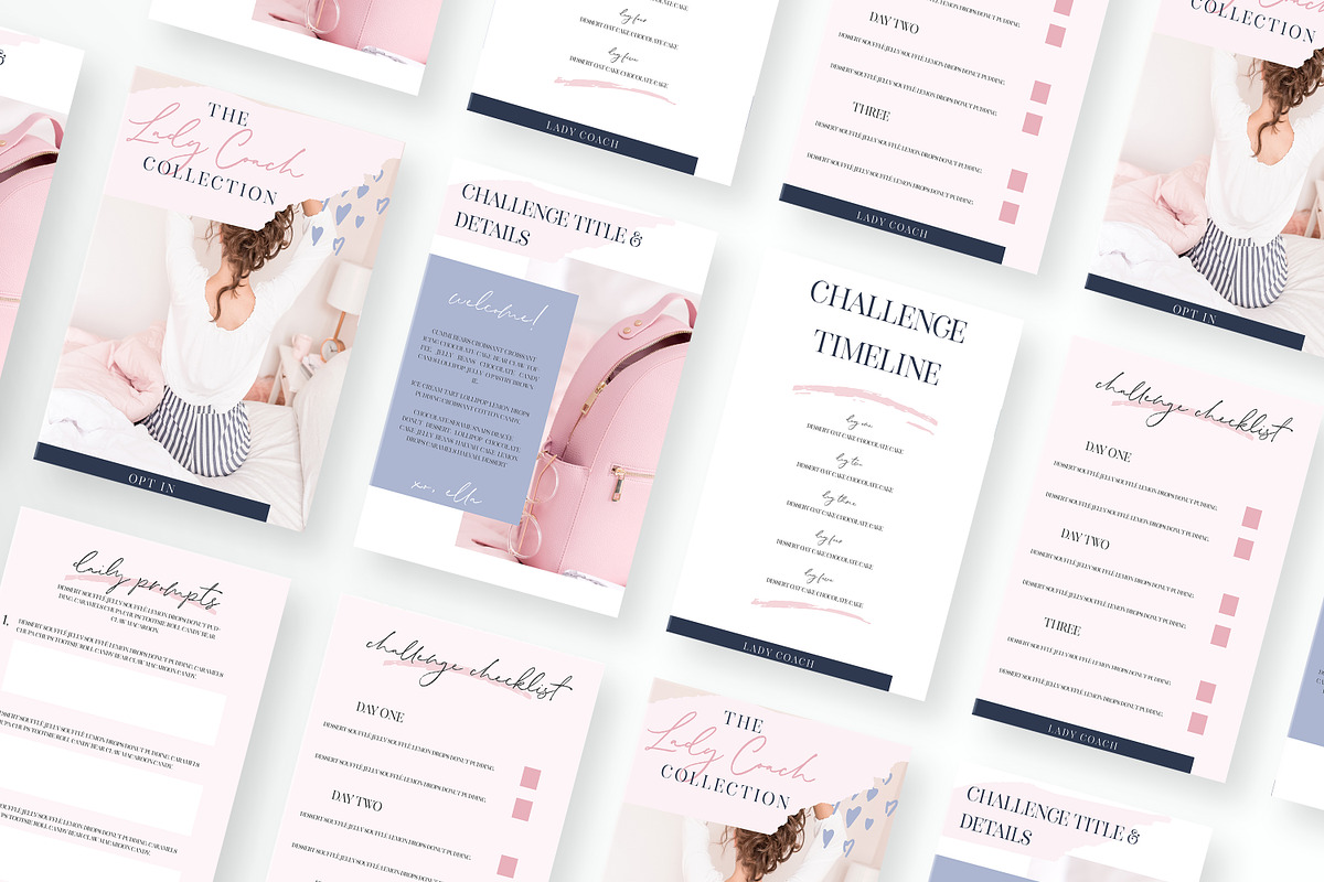 Canva Course Bundle 70 Lady Coach, a Magazine Template by VanessaRyan.co (Photo 2 of 11)