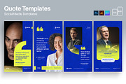 Quote Social Media Template, a Social Media Template by BrandPacks (Thumbnail 1 of 7)