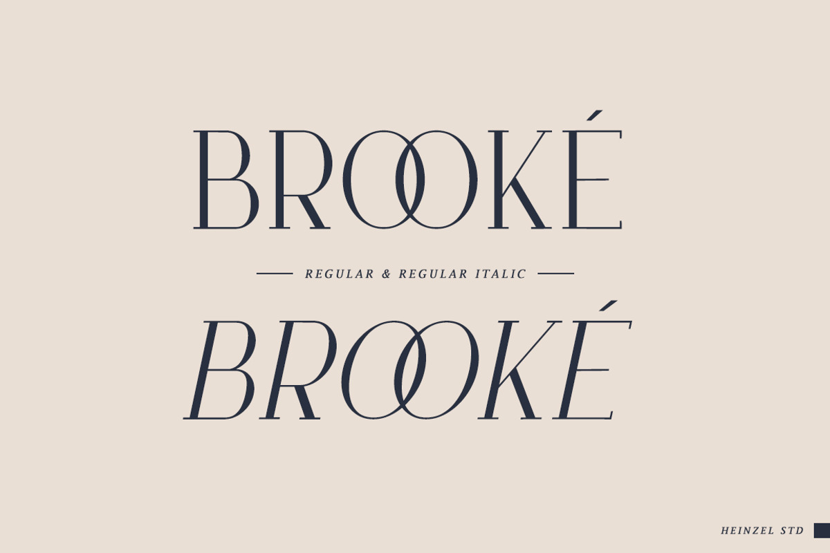 Brooke - Minimalist Serif Font preview 8