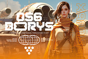 NCL ROBOWAPIX - Cyberpunk Futuristic, a Sans Serif Font by Enxyclo Studio (Thumbnail 9 of 11)