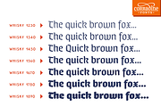 Whisky - A modern blackletter font, a Blackletter Font by Corradine Fonts (Thumbnail 2 of 5)