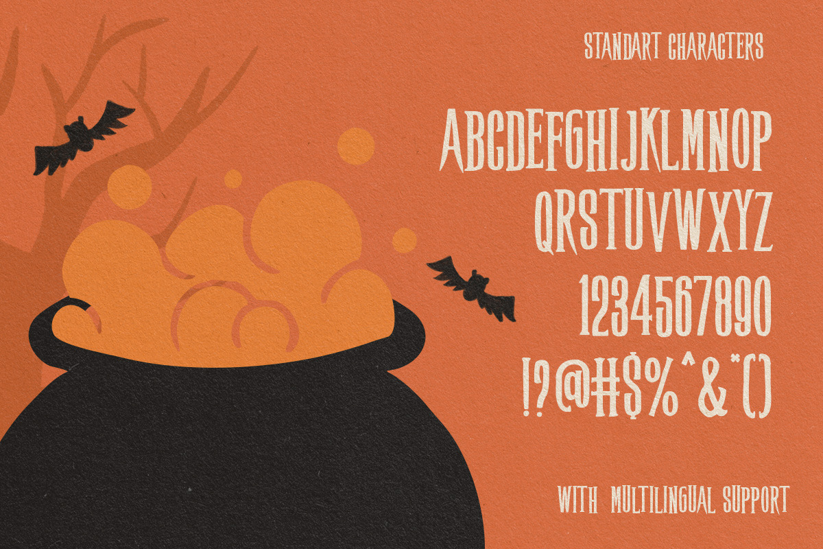 Gravard - Halloween Font, a Serif Font by Rillatype (Photo 8 of 8)