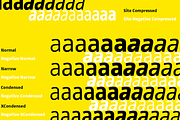 Site Negative XCondensed, a Sans Serif Font by Type & Roll (Thumbnail 6 of 6)