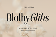 Blafhy Glibs A Modern Serif Font, a Serif Font by Storytype Studio (Thumbnail 1 of 15)