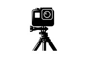 60 Action Camera Silhouette Icon, an Illustration by Artivon (Thumbnail 55 of 61)