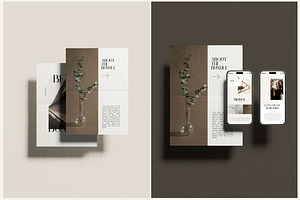 Beige Branding Mockup Bundle