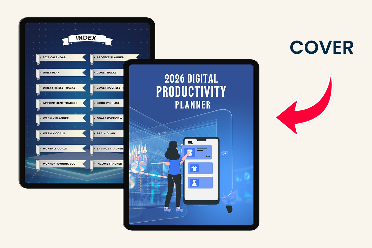 2026 Digital Productivity Planner preview 6
