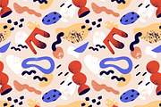 Abstract shape seamless patterns set, a Pattern Graphic by Good Studio (Thumbnail 2 of 14)