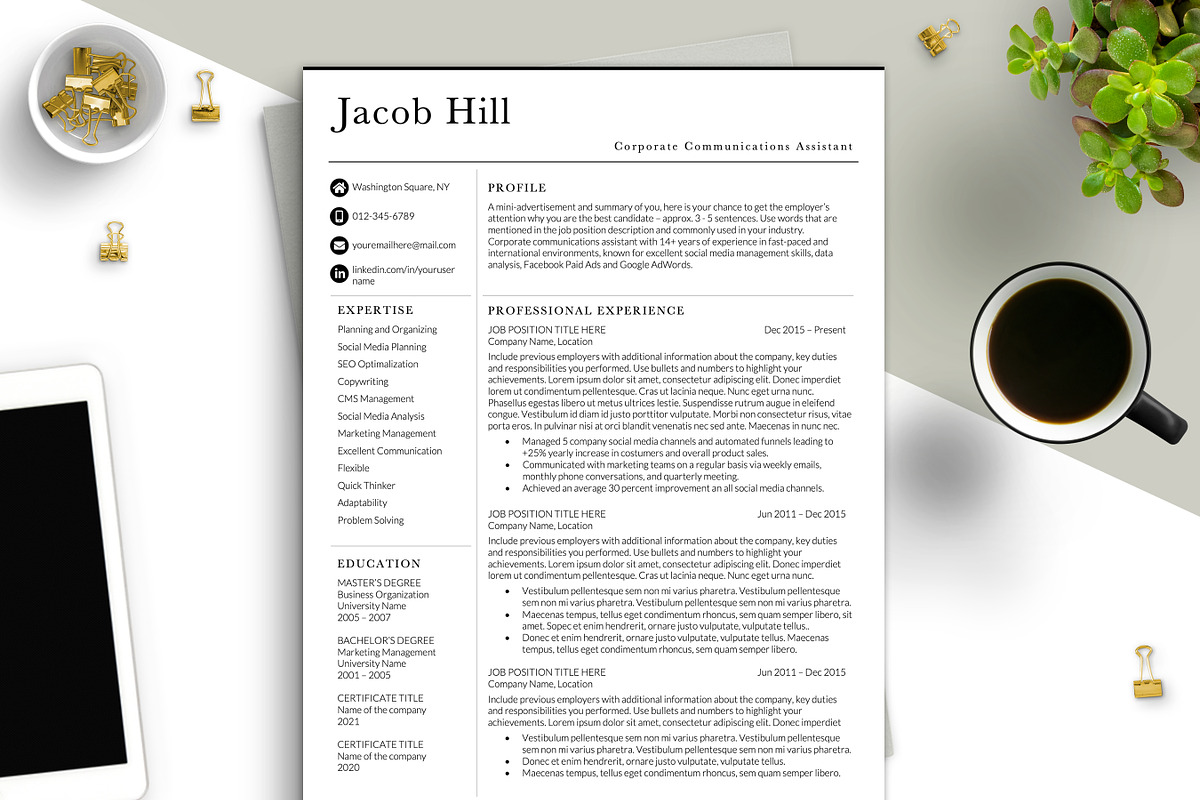 Marketing Communications Resume Word, a Resume Template by BestResumes.Co (Photo 1 of 7)