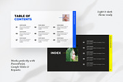 Portfolio Google Slides Template, a Presentation Template by Gaize (Thumbnail 2 of 11)
