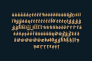 Sunset Road Typeface, a Blackletter Font by Emyself Design (Thumbnail 10 of 12)