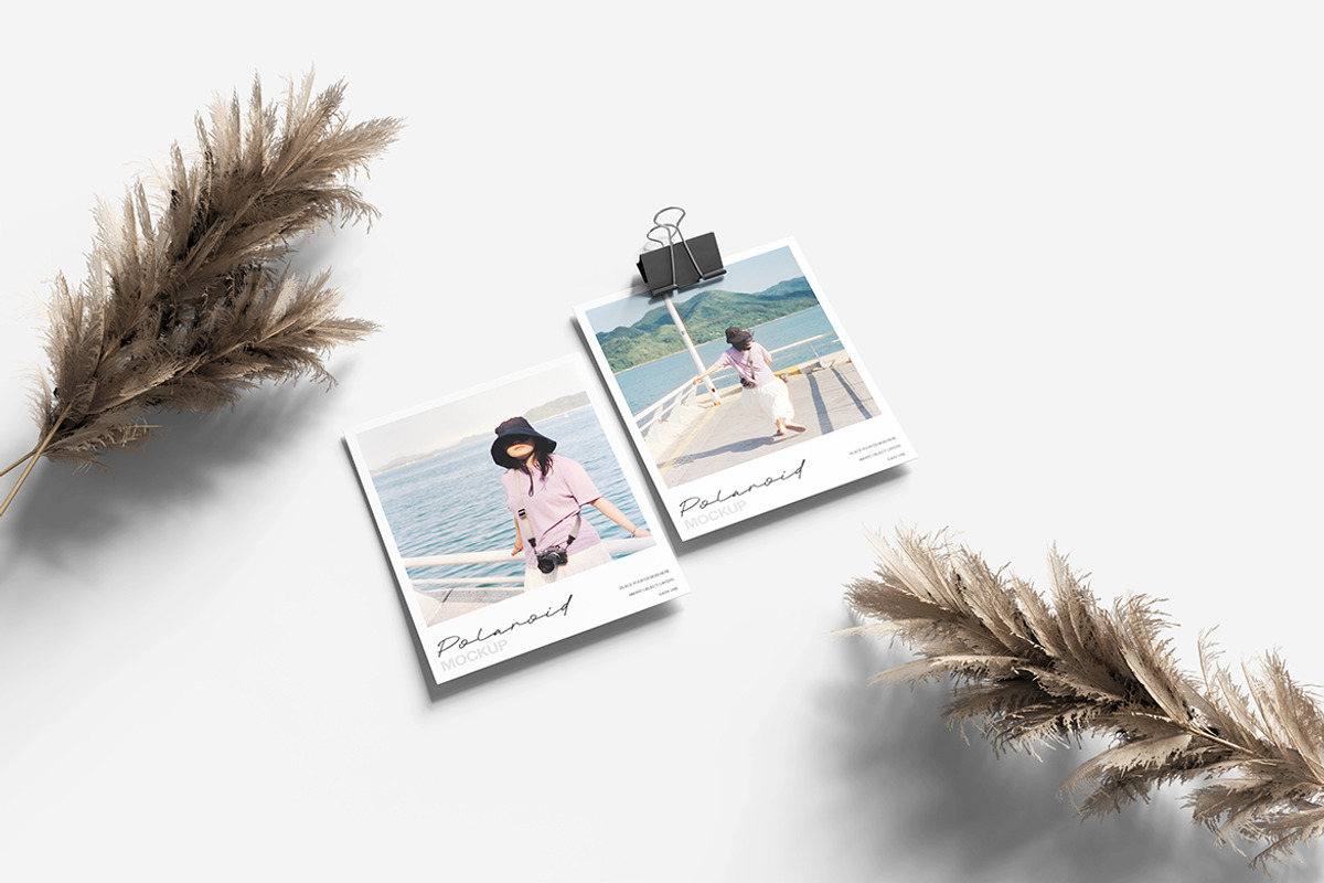 Polaroid Mockup, a Product Mockup by Indah (Photo 6 of 6)