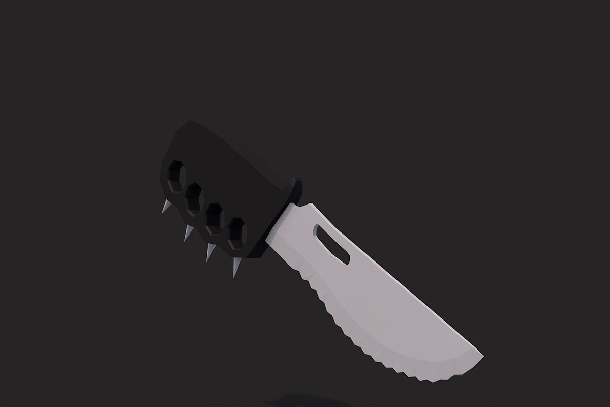 Low Poly Combat Knives Pack, an Object 3D Model by CreativeeArt (Photo 5 of 25)