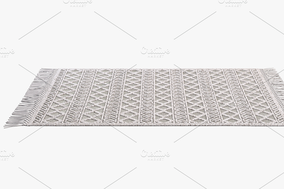 nuLOOM Dot Aztec Indian rug 3d model, a Furniture 3D Model by 3dmitruk (Photo 2 of 9)
