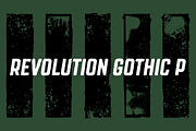 Revolution Gothic P, a Sans Serif Font by Dharma Type (Thumbnail 2 of 11)
