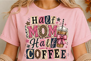 Half Mom Half Coffee PNG, an Object Illustration by DreamCafeArt (Thumbnail 5 of 6)