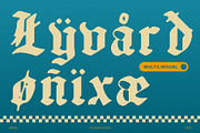 CS Hyena Drawn, a Blackletter Font by Craft Supply Co. (Thumbnail 4 of 8)