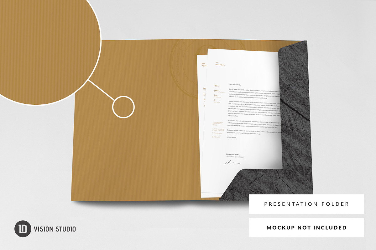 Stationery Corporate Identity 008, a Stationery Template by ID Vision Studio (Photo 7 of 9)