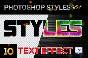 10 Creative Photoshop Styles V59