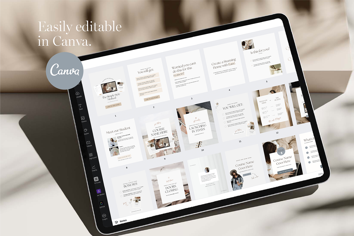 Course Launch Instagram Templates, a Social Media Template by Tabitha Emma (Photo 8 of 10)