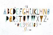 Alphabet Scandinavian style, an Illustration by Lesya Skripak (Thumbnail 2 of 6)