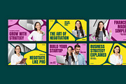 Business Education Youtube Thumbnail, a Social Media Template by Neermana (Thumbnail 2 of 2)