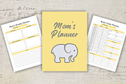 Printable Mom’s Planner, a Stationery Template by Design House (Thumbnail 3 of 8)