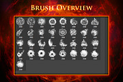 33 Fireball Brushes, a Brush Add-On by xresch (Thumbnail 2 of 7)