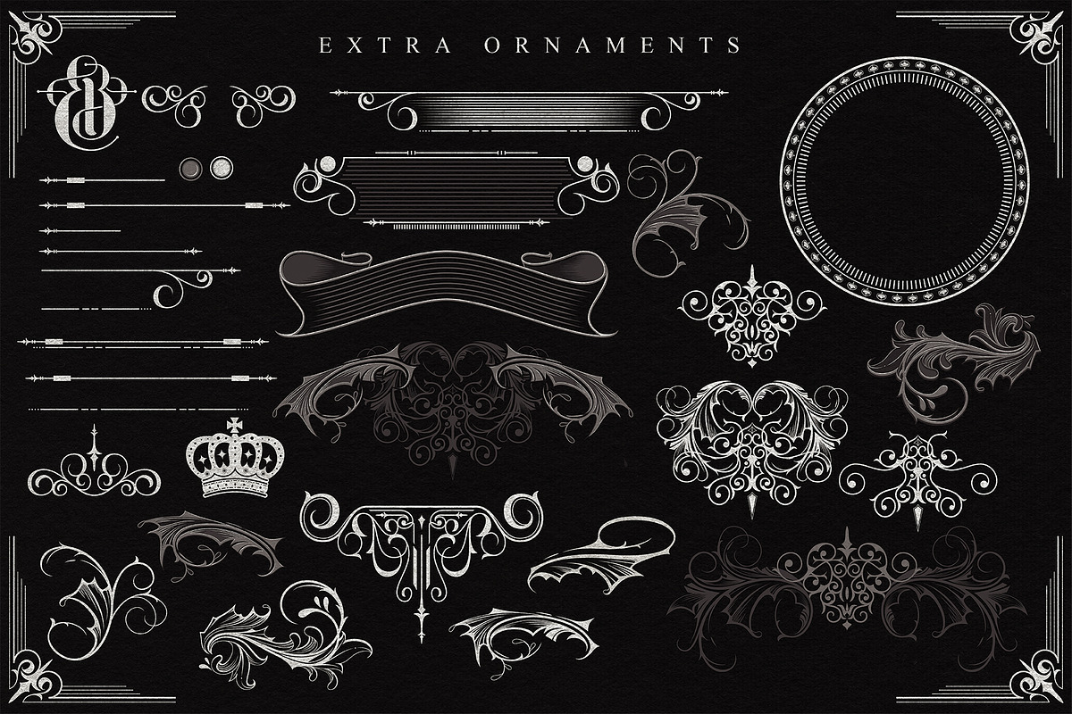 Avertequestra, a Blackletter Font by Emmanuel Buron (Photo 11 of 12)