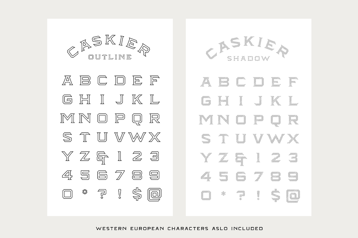 CASKIER (10 Font Files), a Serif Font by Hustle Supply Co. (Photo 8 of 9)