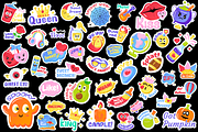 Groovy Sticker Set, an Emoji Icon by Brickclay (Thumbnail 4 of 7)
