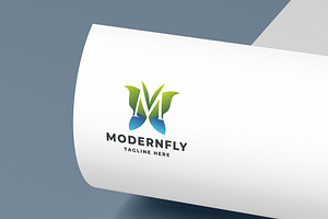 Modern Butterfly Logo Pro Template