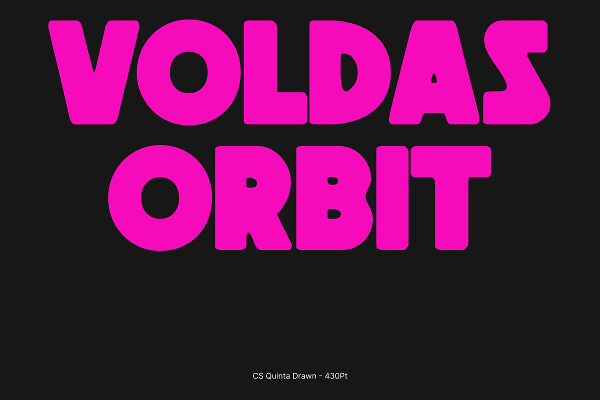 CS Quinta Drawn, a Sans Serif Font by Craft Supply Co. (Photo 2 of 8)