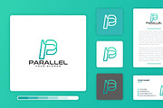 Parallel Logo Design Template | Branding & Logo Templates ~ Creative Market