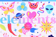 Fancy Art - Modern Collection, a Decorative Illustration by Leila Divine (Thumbnail 7 of 20)