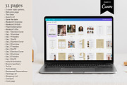 Bachelorette Itinerary Template, a Magazine Template by 3.14&Co (Thumbnail 2 of 9)