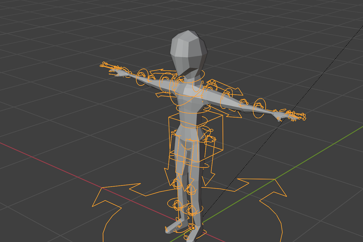 Obsidian 3D Humanoid, a Characters & Person 3D Model by MoniGarr (Photo 3 of 6)