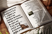 Higery Rough, a Serif Font by Craft Supply Co. (Thumbnail 5 of 8)