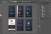 Meridian Business Card - 5 Bundles, a Business Card Template by Ctrl space studio (Thumbnail 7 of 9)