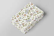3 Wedding Cards + Seamless Pattern, a Pattern Graphic by Vintage (Thumbnail 12 of 15)