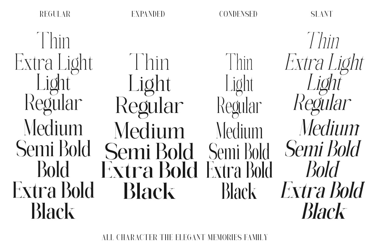 The Elegant Memories ( 32 Fonts ), a Serif Font by IM Studio (Photo 12 of 12)