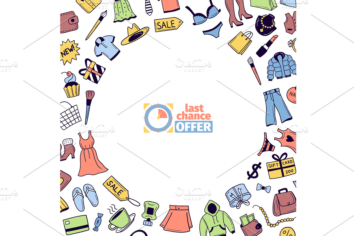 Last chance. marketing offers circle, an Object Illustration by Onyx