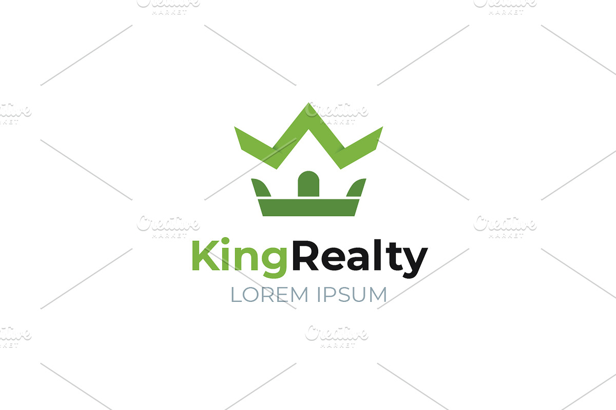 King Crown Real Estate Logo, a Branding & Logo Template by bvcreates (Photo 3 of 6)