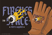 STH Tyranes + Extras, a Blackletter Font by Sitintahitam (Thumbnail 2 of 11)