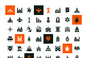 Monastery Glyph Icons, a Solid Icon by Prosymbols (Thumbnail 6 of 6)